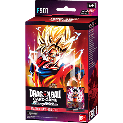 Dragon Ball Super Card Game: Fusion World; Starter Deck Display Son Goku [FS01]