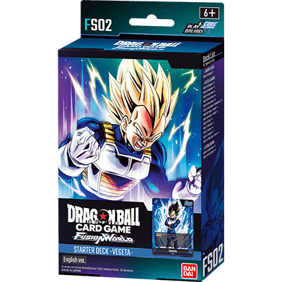 Dragon Ball Super Card Game: Fusion World; Starter Deck Display Vegeta [FS02]